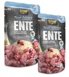 BELCANDO Duck with Rice  and Lingonberries (Pack of 12 x 125gm Or 6 x 300gm)